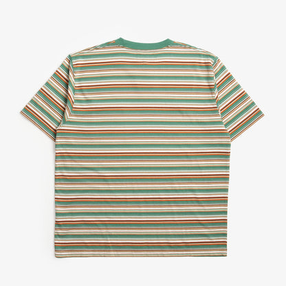 Beams Plus Multi Stripe Pocket T-Shirt