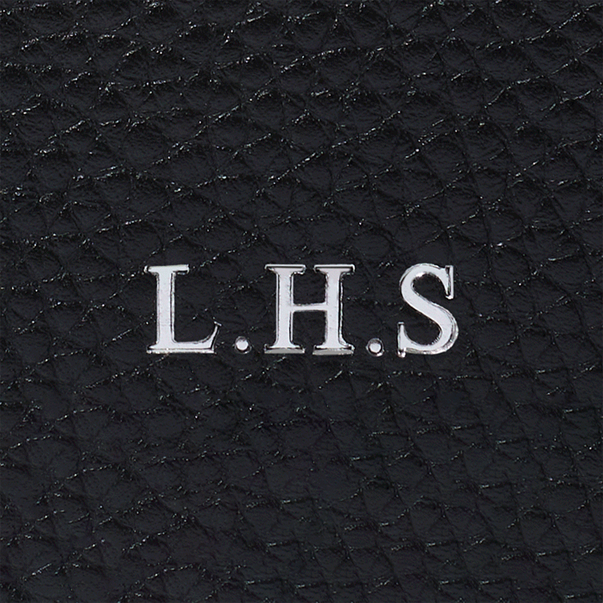Leather Wash Bag (Black)