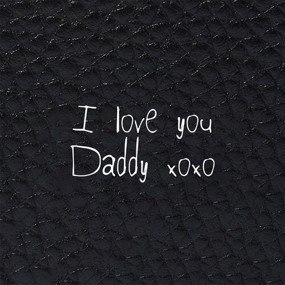 Leather Passport Holder (Black)
