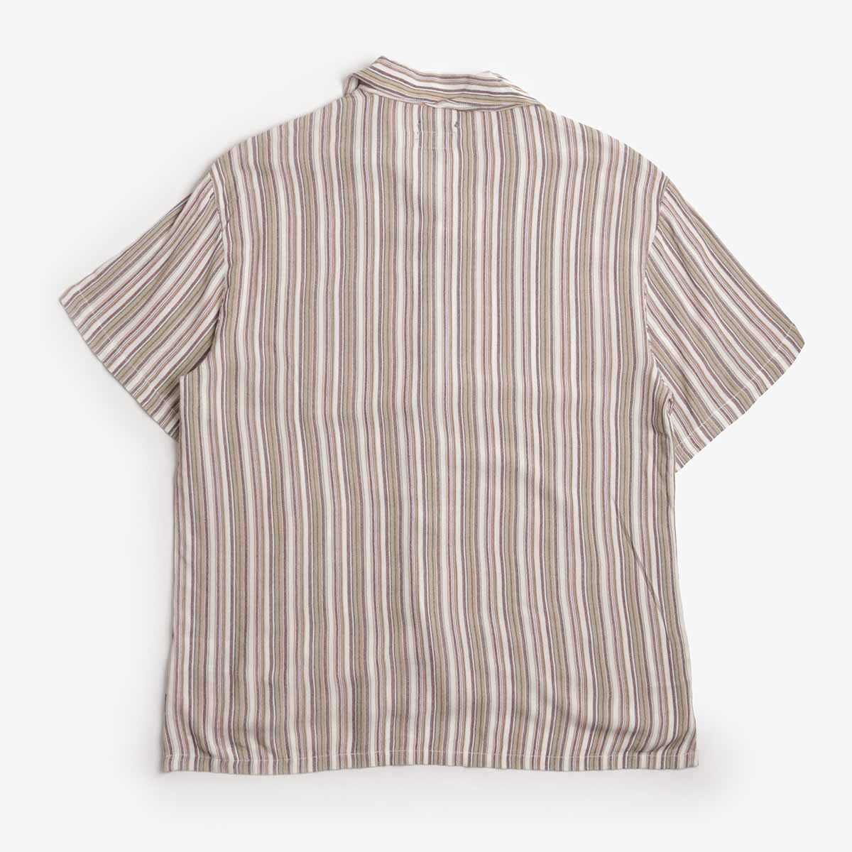 Brixton Bunker Twisted Stripe Woven Shirt