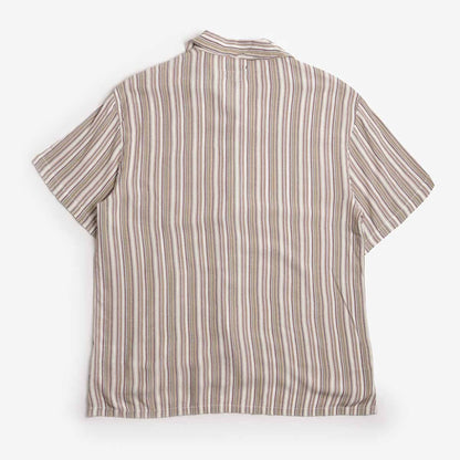 Brixton Bunker Twisted Stripe Woven Shirt