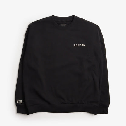 Brixton Embroidered Heavyweight Crew Sweatshirt