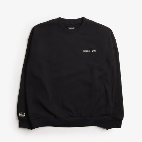 Brixton Embroidered Heavyweight Crew Sweatshirt