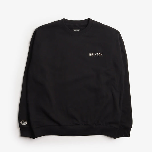 Brixton Embroidered Heavyweight Crew Sweatshirt