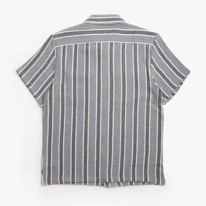 Brixton The Dexter Textured Stripe Short Sleeve Shirt