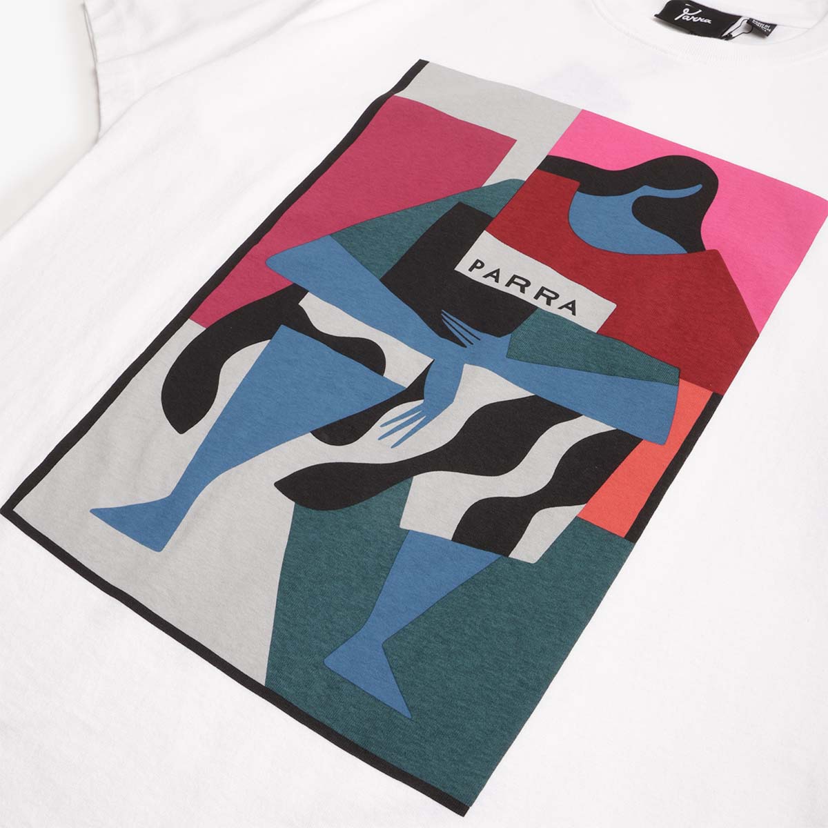 By Parra Reading The Square T-Shirt