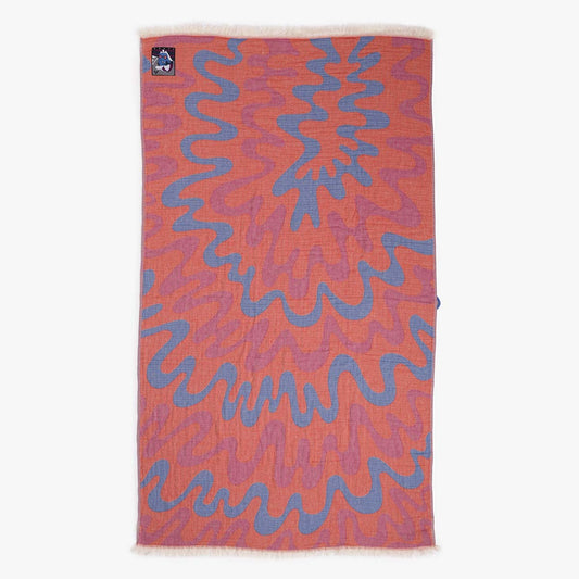 By Parra Splashed Hammam Beach Towel