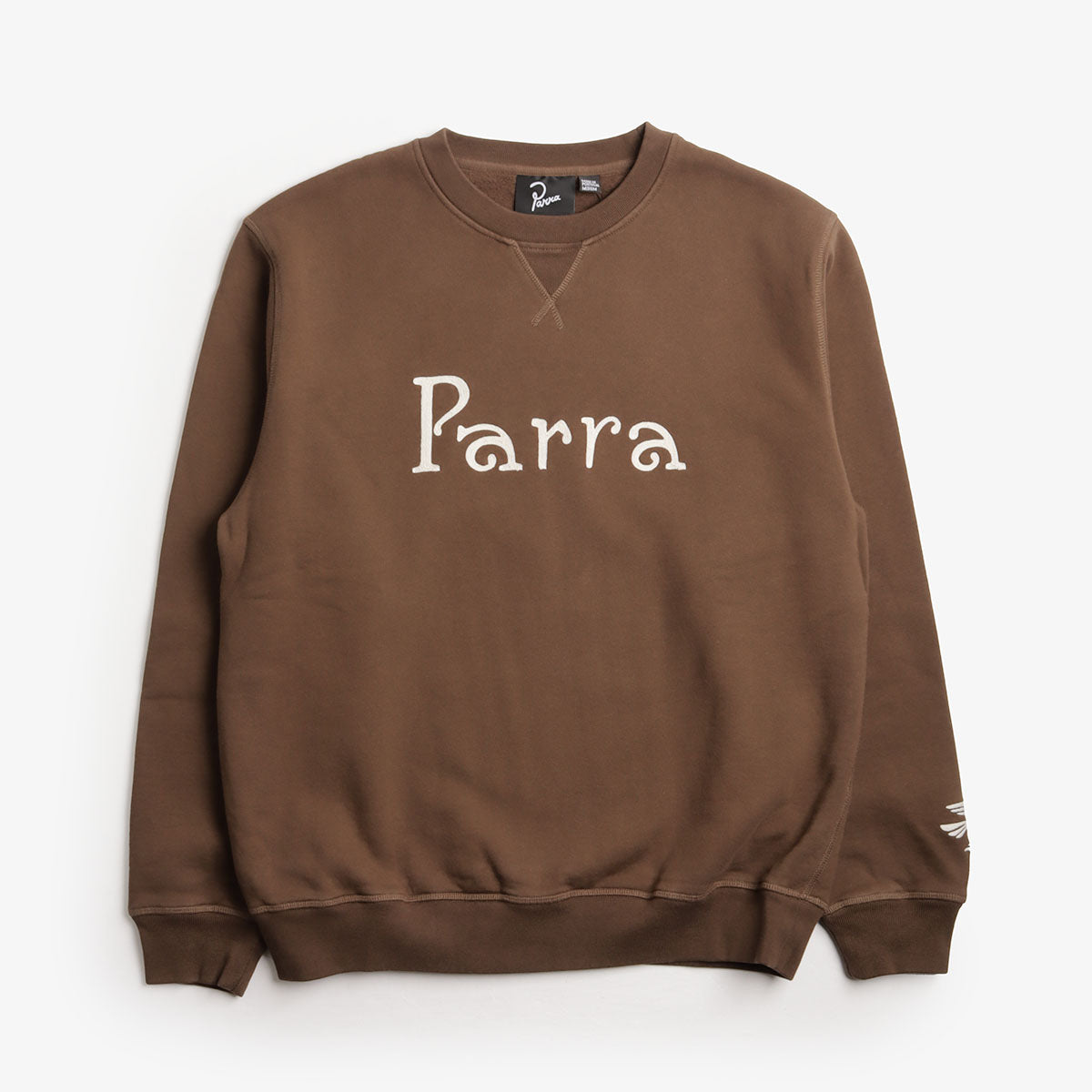 By Parra Weird Trad Logo Crew Neck Sweatshirt