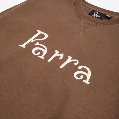 By Parra Weird Trad Logo Crew Neck Sweatshirt