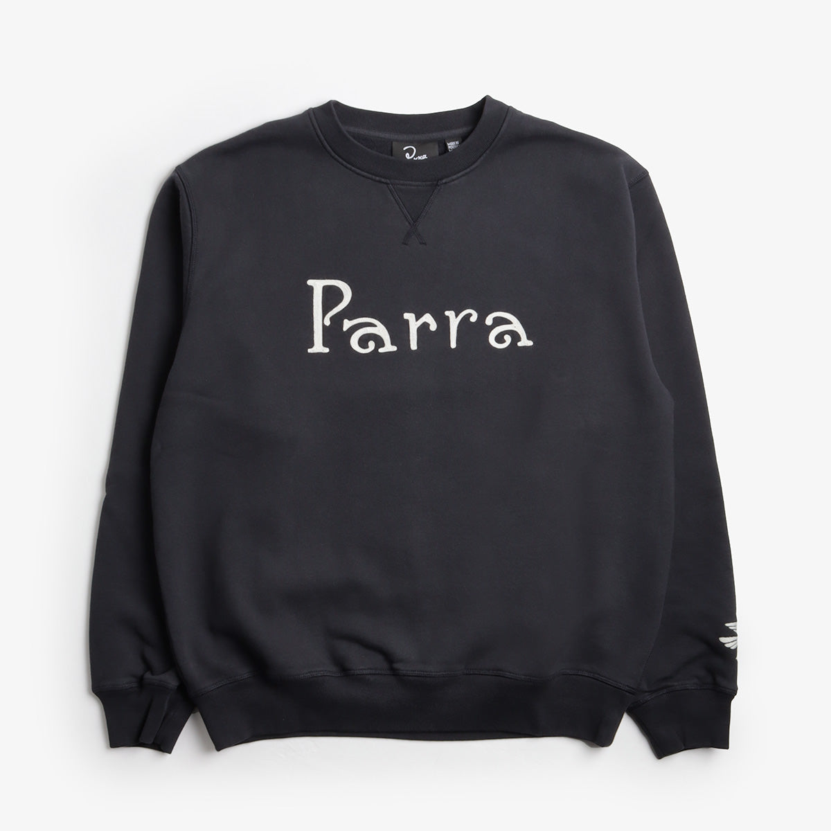 By Parra Weird Trad Logo Crew Neck Sweatshirt
