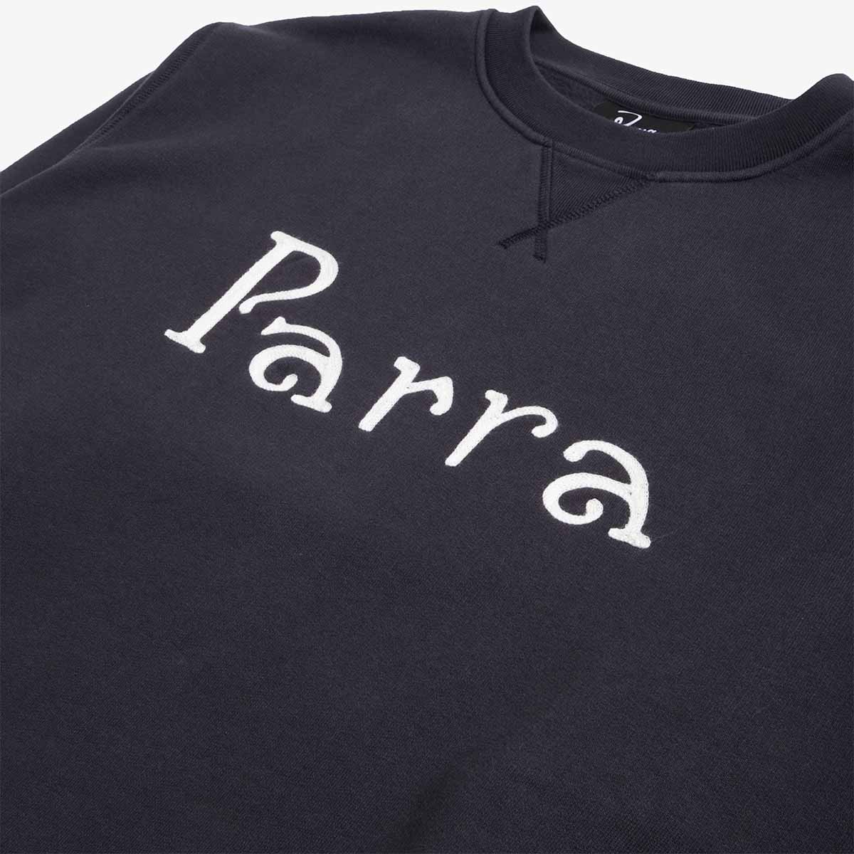 By Parra Weird Trad Logo Crew Neck Sweatshirt
