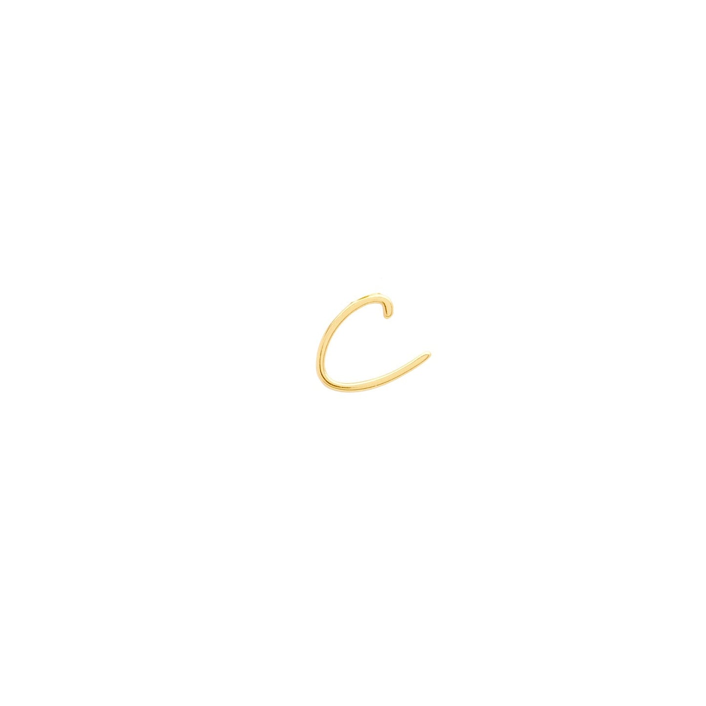 Made Mine Script Letter Bracelet (Gold) - JJ