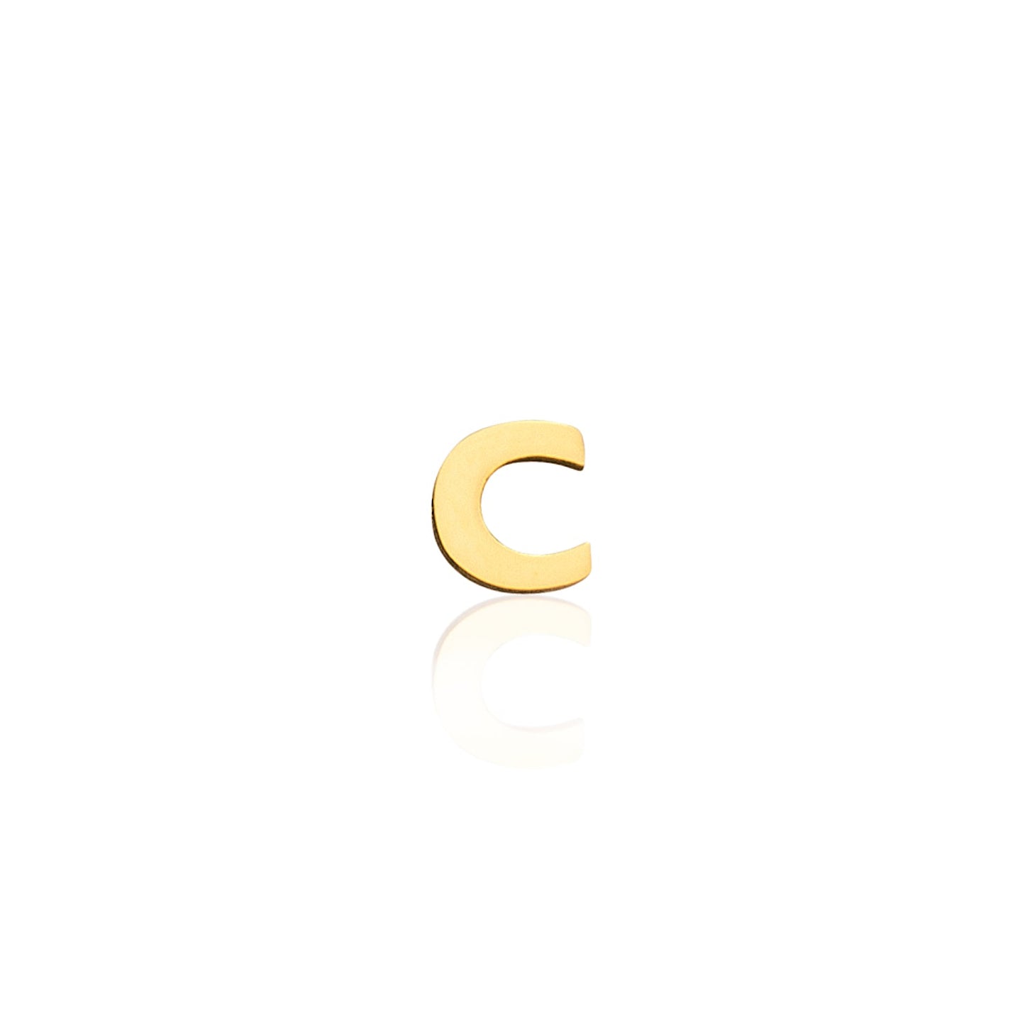 Mini Letter & Heart Birthstone Layered Necklace Set (Gold)