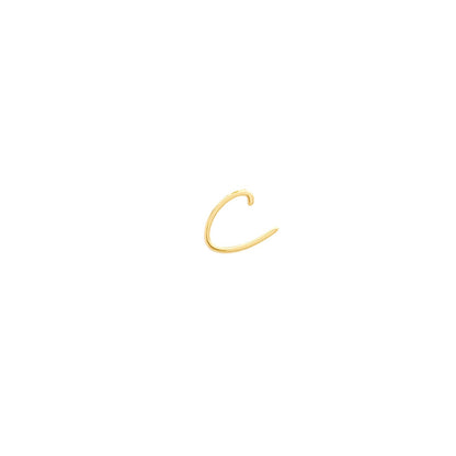 Made Mine Script Letter Bracelet (Gold) - NN