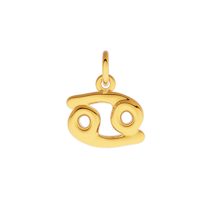 Made Mine Fine Charm - Molten Zodiac (Gold)