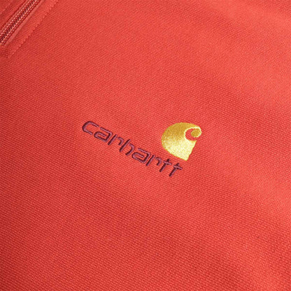Carhartt WIP American Script Half Zip Sweatshirt