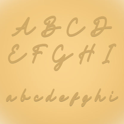 Fingerprint Written In The Stars Tag Necklace (Gold)