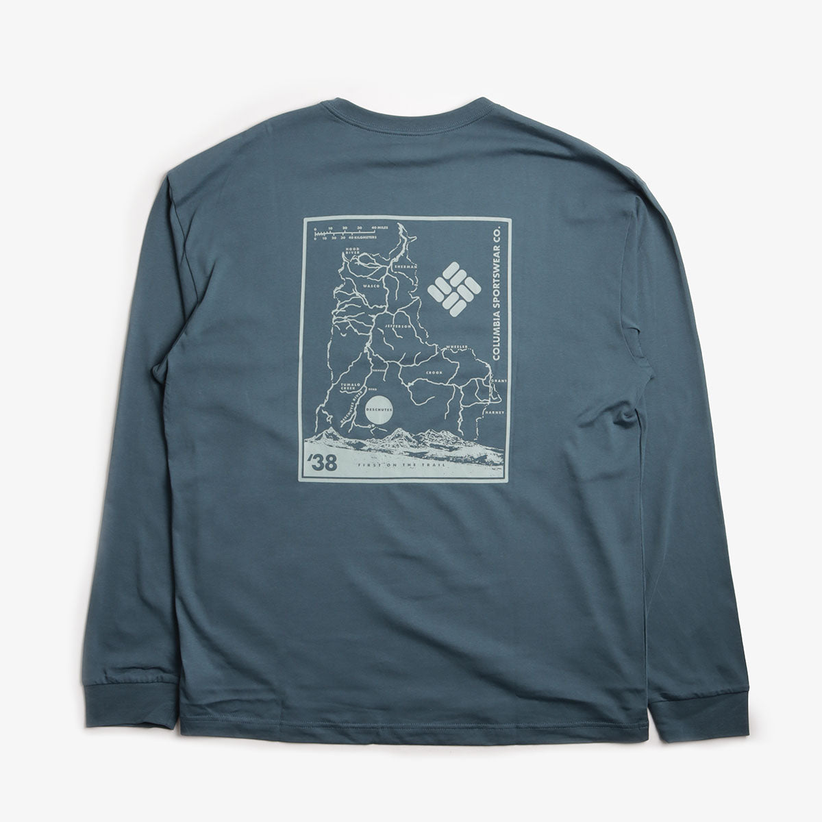 Columbia Black Butte Long Sleeve Graphic T-Shirt