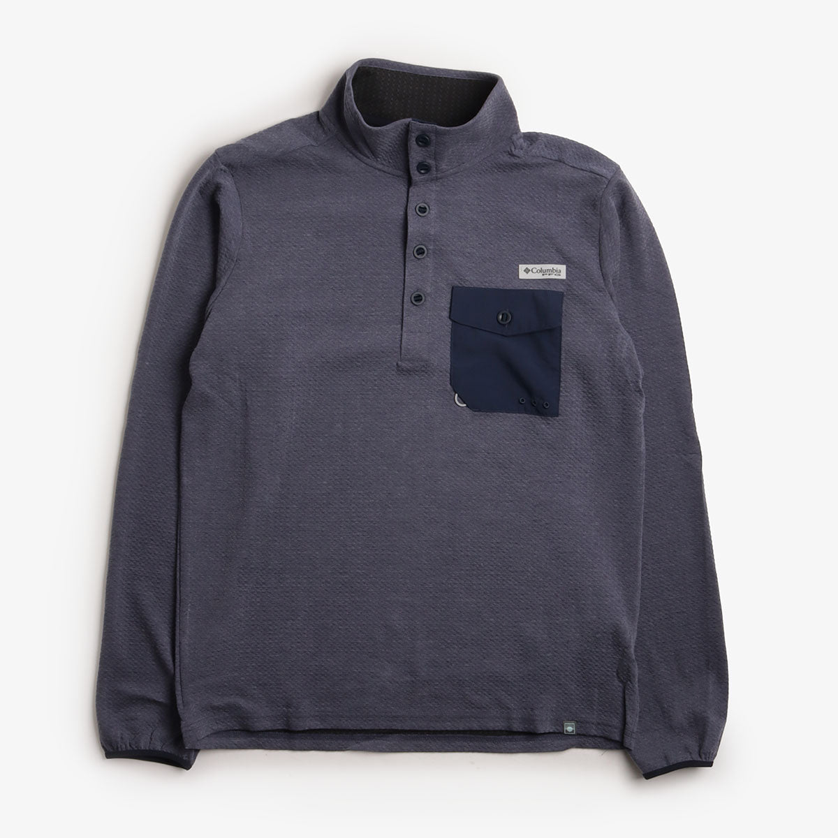 Columbia PFG Uncharted Half Snap Long Sleeve T-Shirt