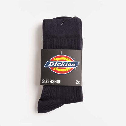Dickies Rib 2 Pack Socks