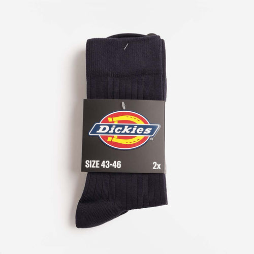 Dickies Rib 2 Pack Socks