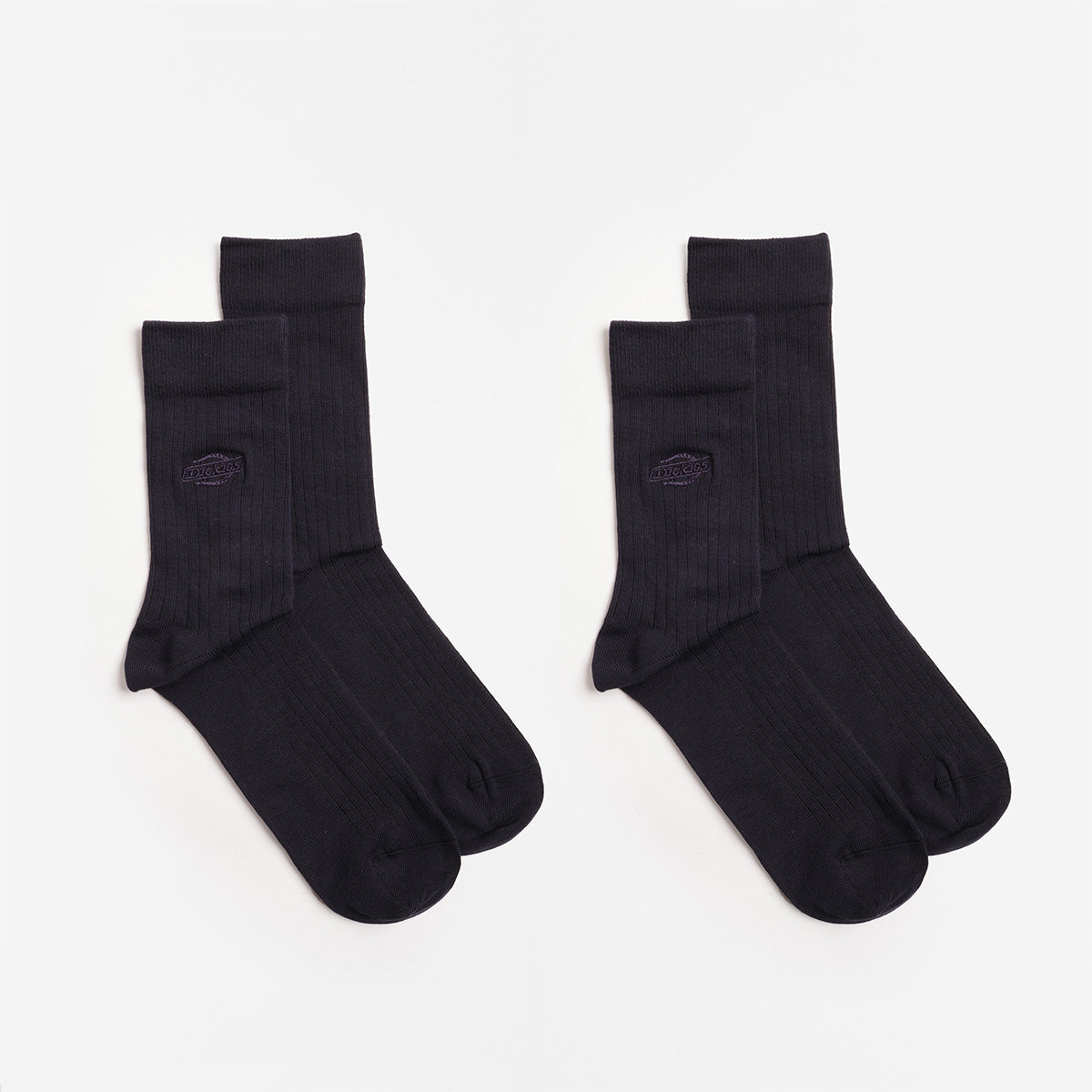 Dickies Rib 2 Pack Socks