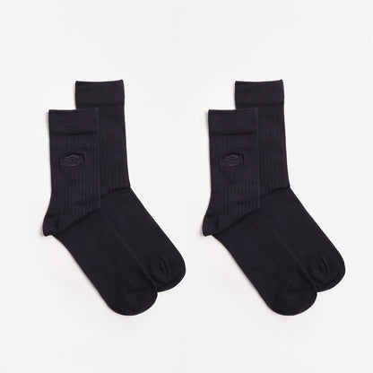 Dickies Rib 2 Pack Socks