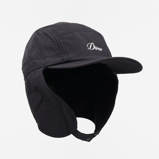 Dime Cursive Earflap Cap