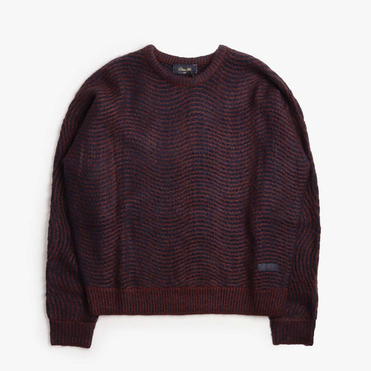 Dime Mohair Wave Knit