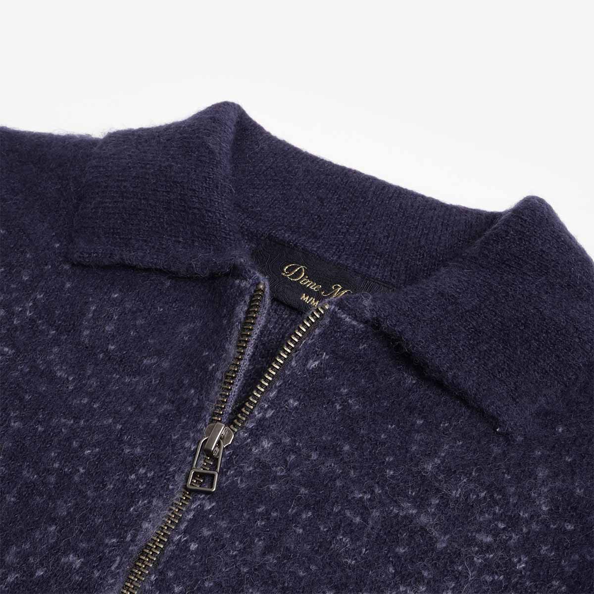 Dime Mohair Double Zip Knit