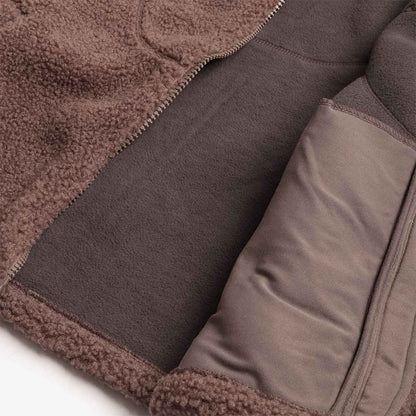 Dime Polar Fleece Sherpa Zip Jacket