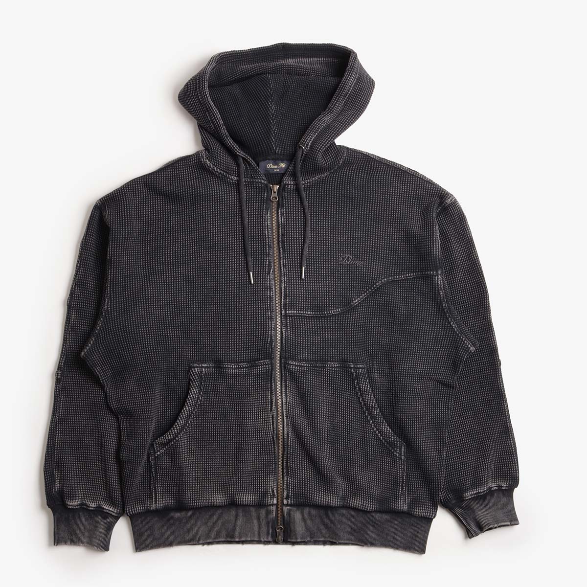 Dime Premium Waffle Zip Hoodie
