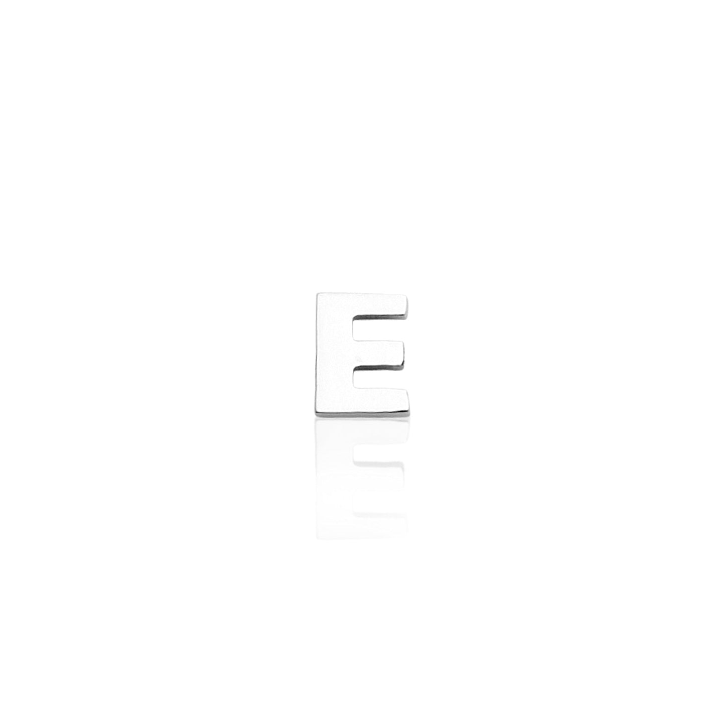 Made Mine Mini Letter Sphere Chain Necklace (Silver)