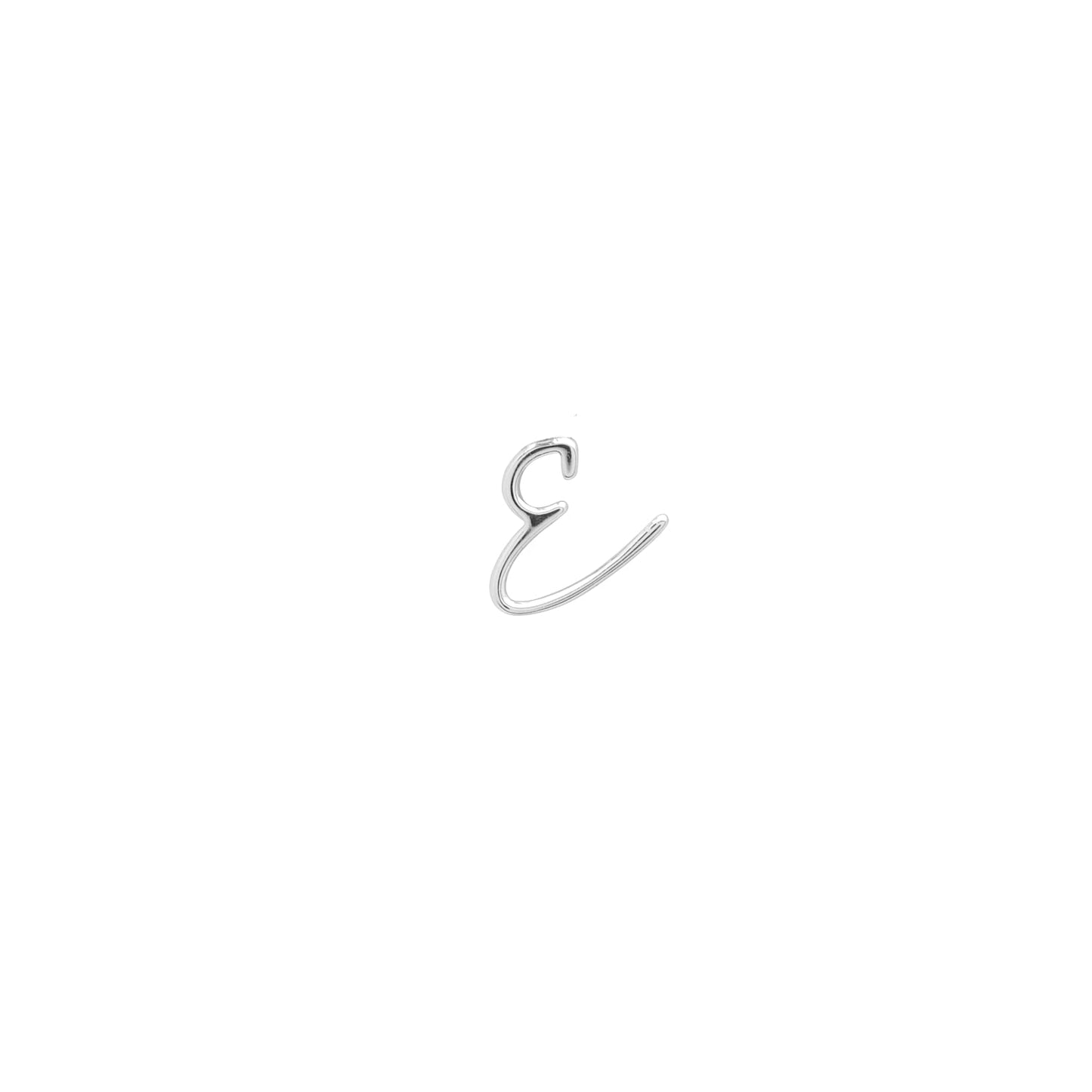Made Mine Script Letter Bracelet (Silver) - NN