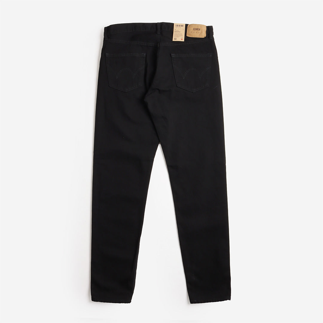 Edwin Regular Tapered Kaihara 13oz Right Hand Black Denim Jeans