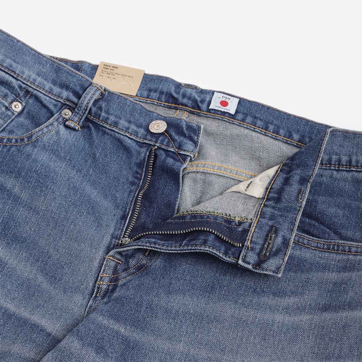 Edwin Regular Tapered Kaihara Pure Indigo Stretch 13oz Denim Jeans