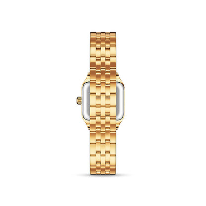 Essence 19mm Burgundy Watch (Gold)