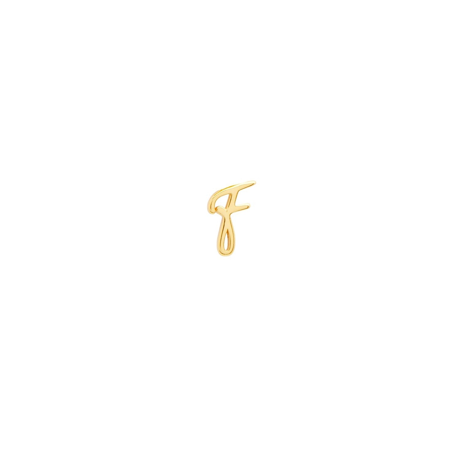 Made Mine Script Letter Bracelet (Gold) - JJ
