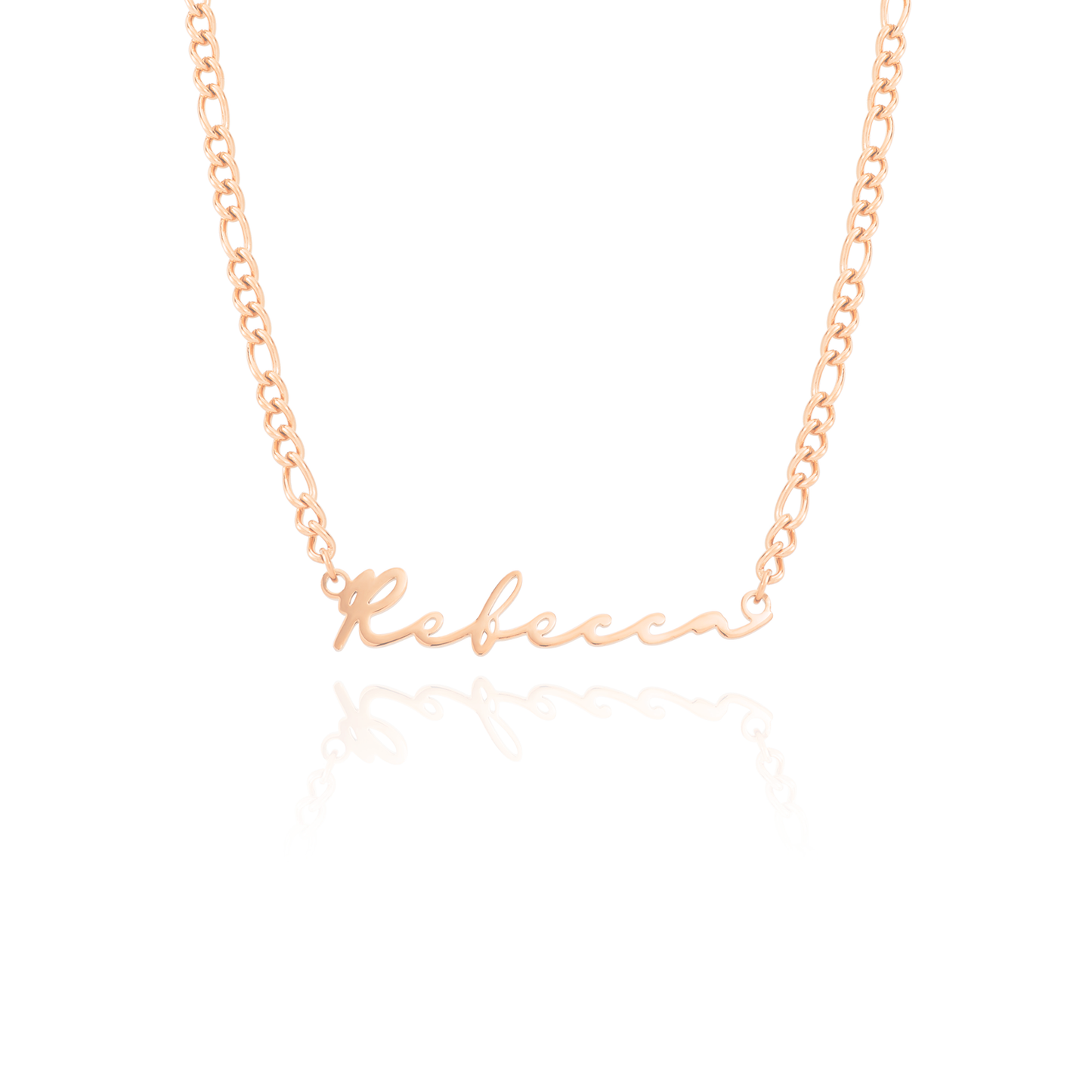 Signature Name Necklace (Rose Gold)