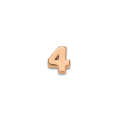 Made Mine Charms - Number Charms (Rose Gold)