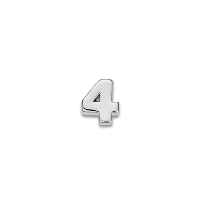 Made Mine Charms - Number Charms (Silver)