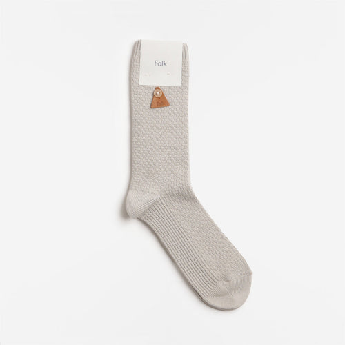 Folk Waffle Socks
