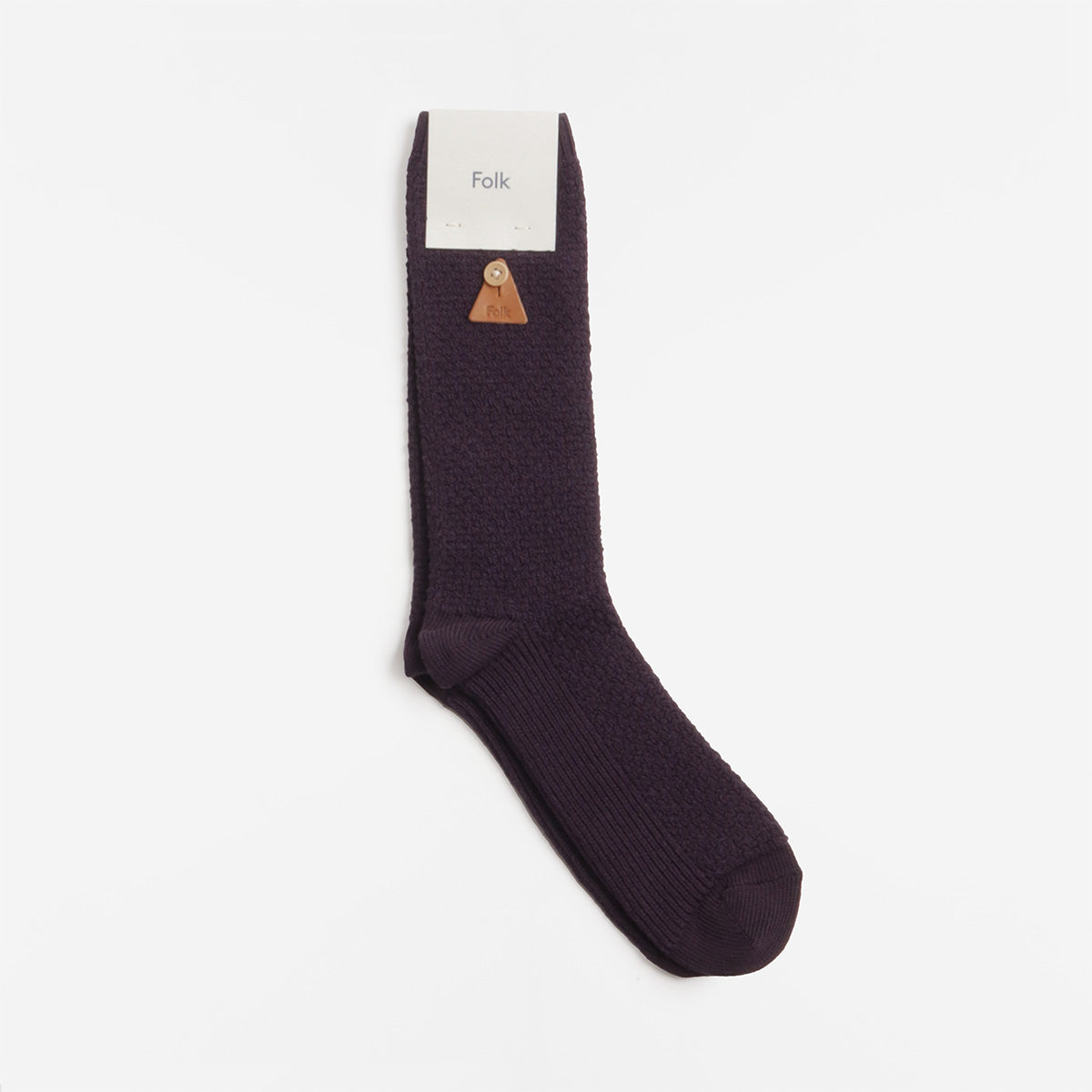 Folk Waffle Socks