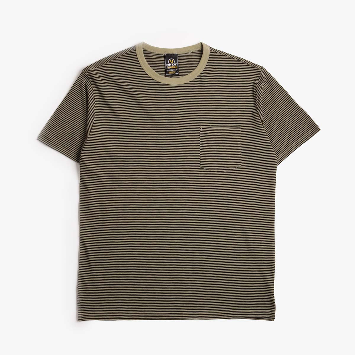 FrizmWORKS Thin Stripe Half T-Shirt
