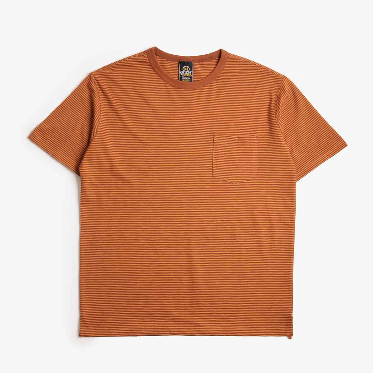 FrizmWORKS Thin Stripe Half T-Shirt