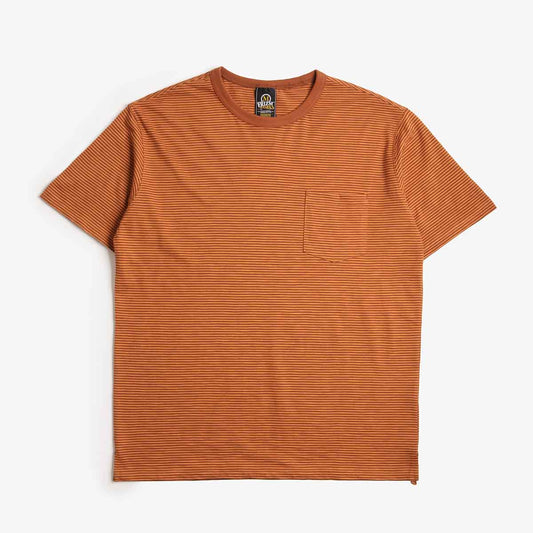 FrizmWORKS Thin Stripe Half T-Shirt