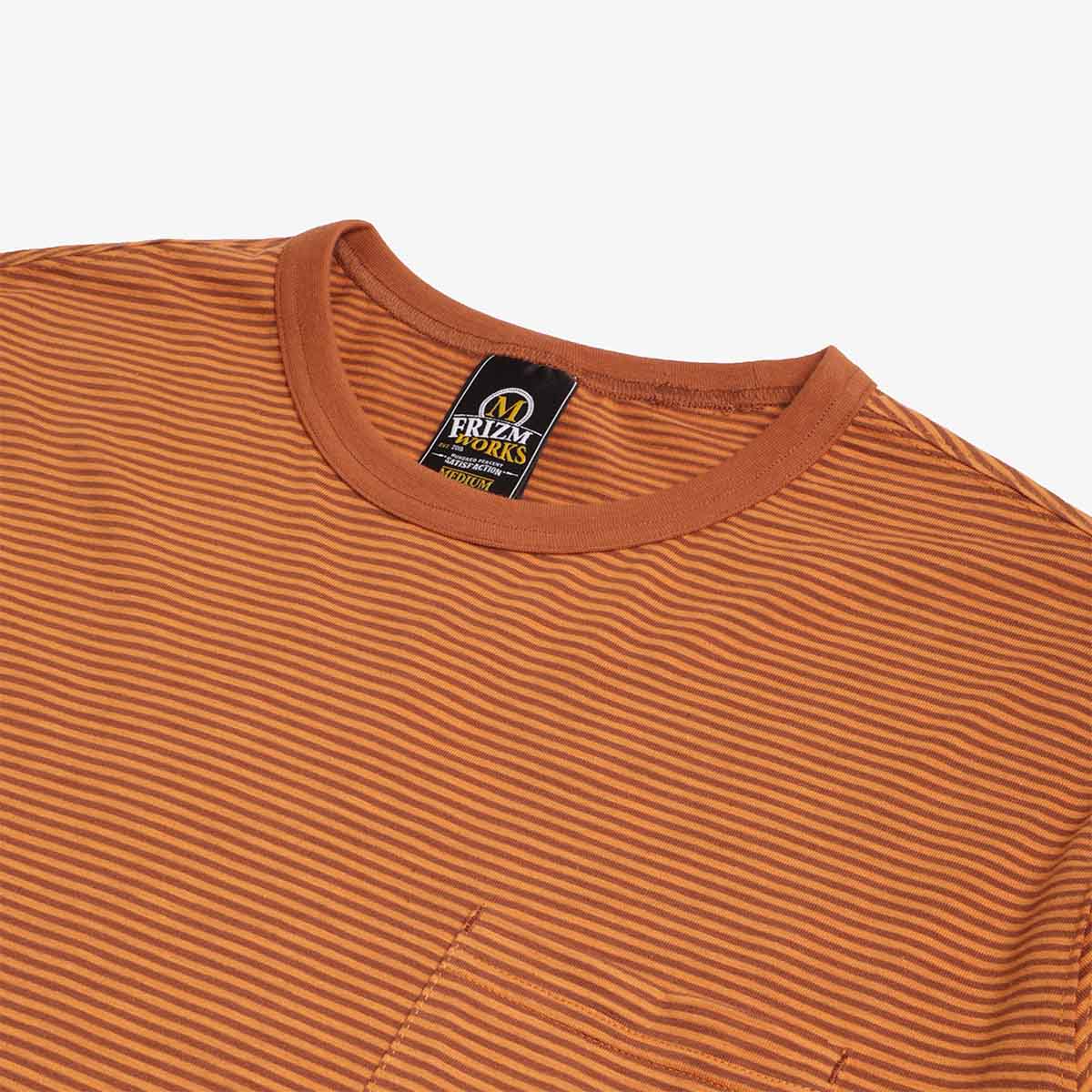 FrizmWORKS Thin Stripe Half T-Shirt