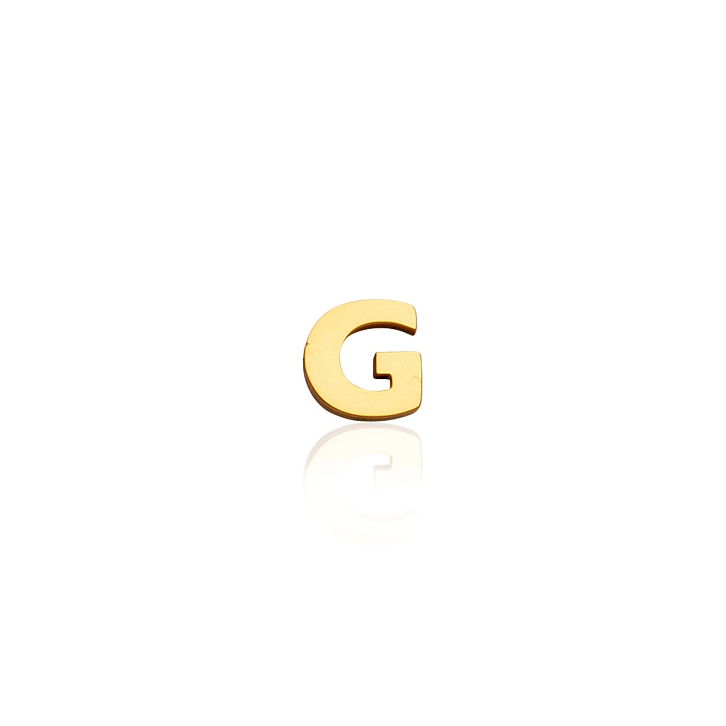 Mini Letter & Heart Birthstone Layered Necklace Set (Gold)