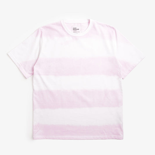 Good Measure Pink Cadillac Dyed Stripe T-Shirt
