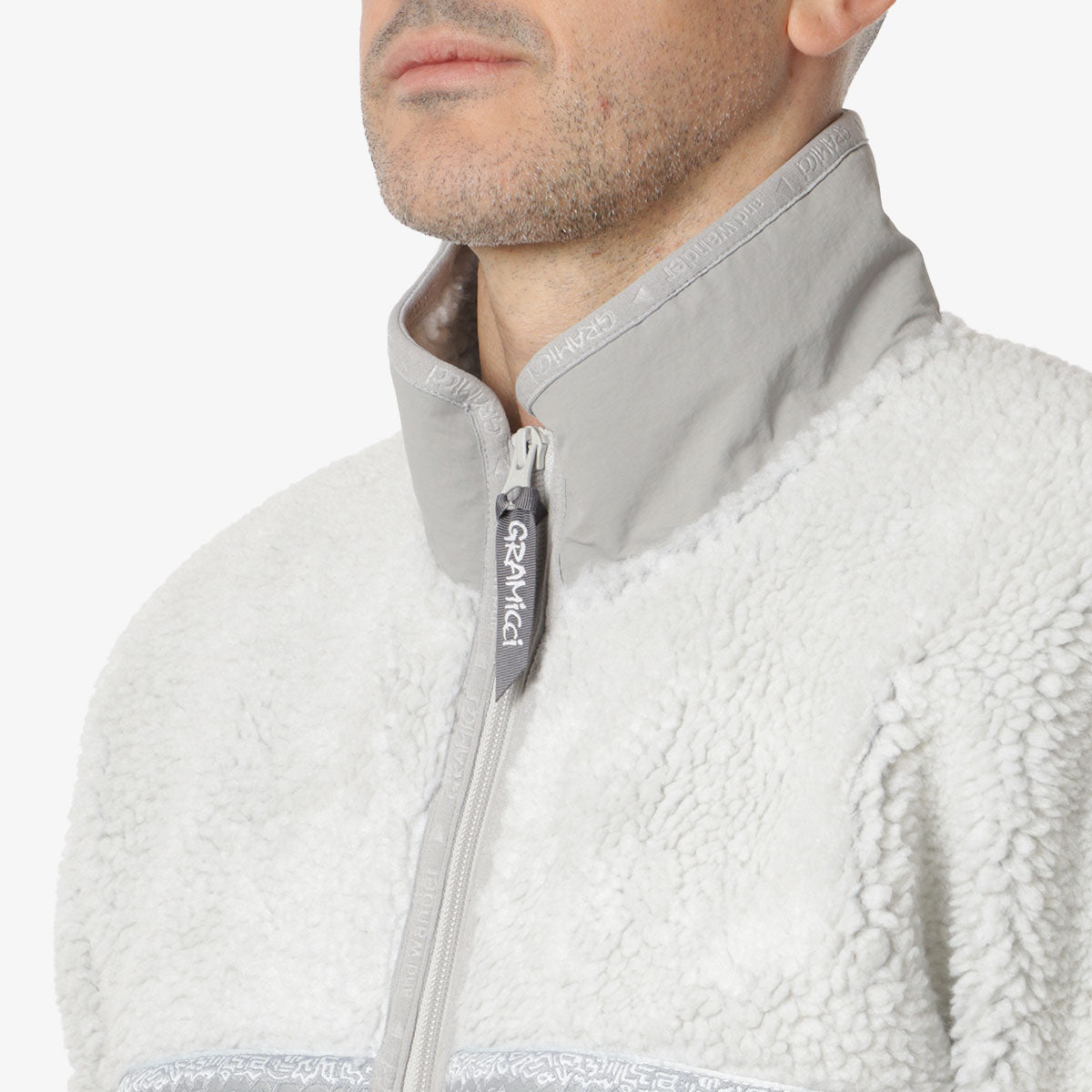Gramicci x And Wander JQ Tape Fleece Jacket